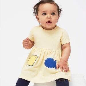 Mon Coeur Fish and Sand Dress, NWT, Size 2T girls.